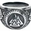 "Celtic Knots" Ring Zilverkleurig Van EtNox Hard And Heavy