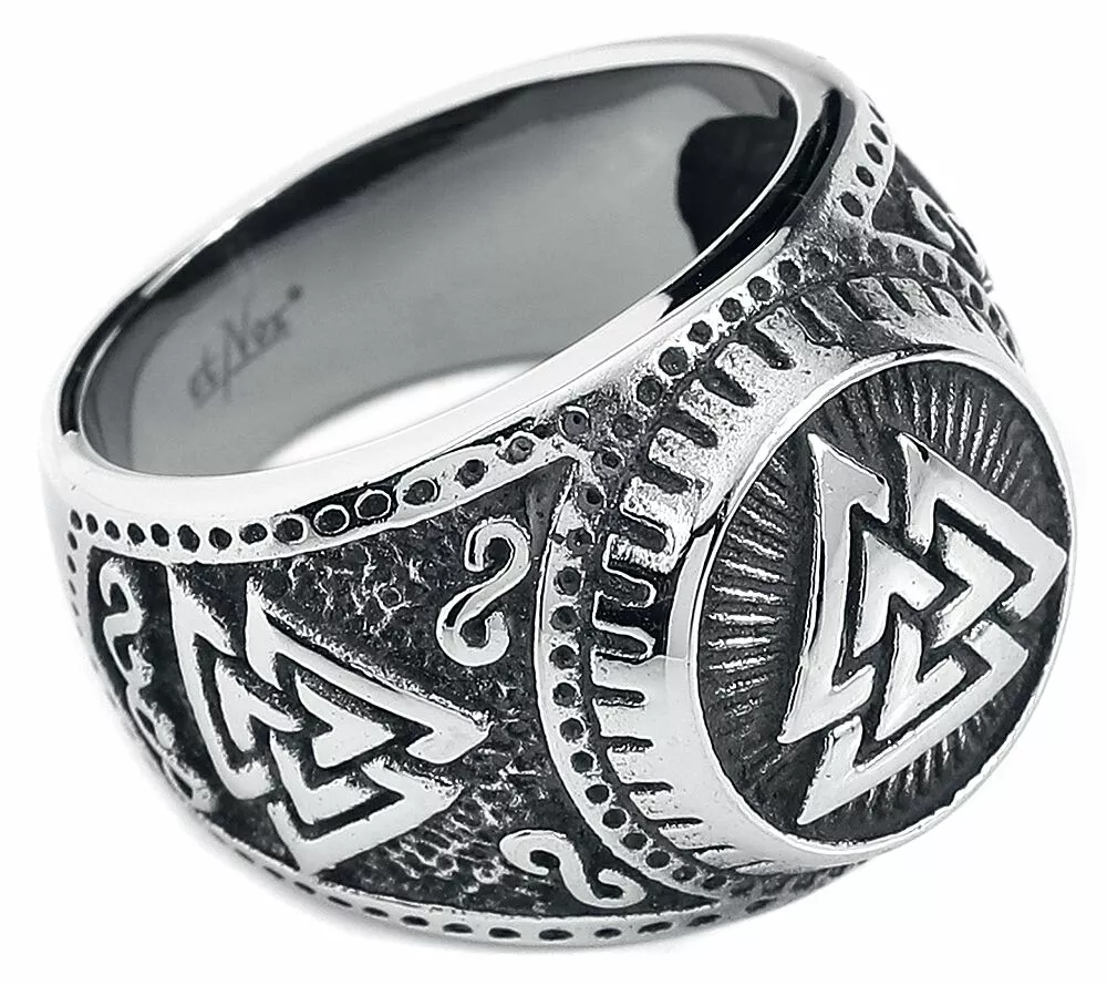 "Celtic Knots" Ring Zilverkleurig Van EtNox Hard And Heavy - Afbeelding 2