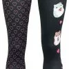 "Coroham Cutie" Leggings Zwart Van Amufun
