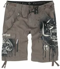 "EMP Signature Collection" Korte Broek Kaki Van Motörhead