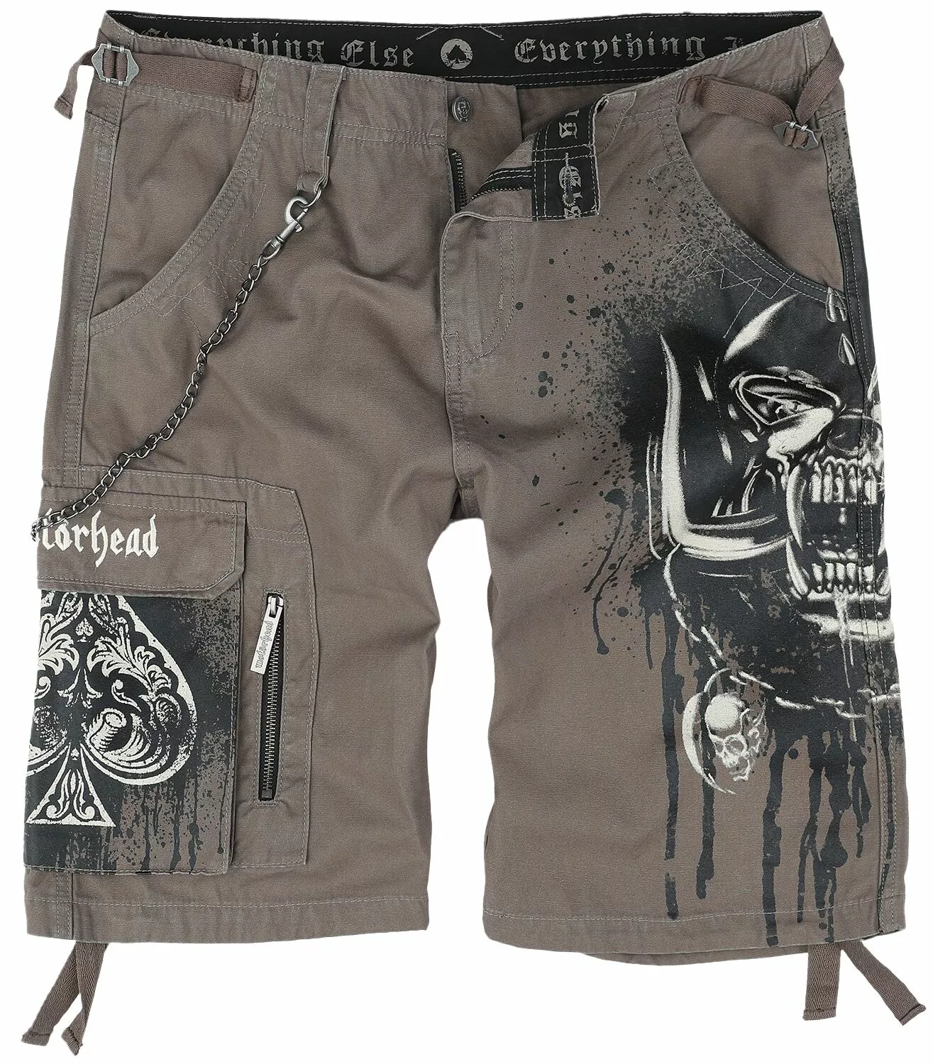 "EMP Signature Collection" Korte Broek Kaki Van Motörhead