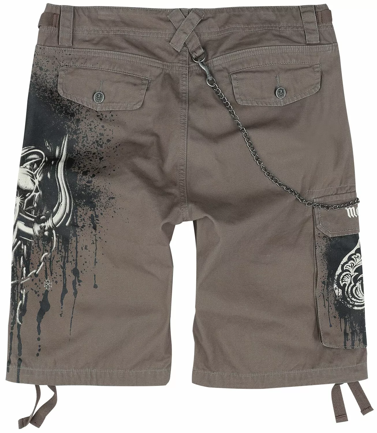 "EMP Signature Collection" Korte Broek Kaki Van Motörhead - Afbeelding 2