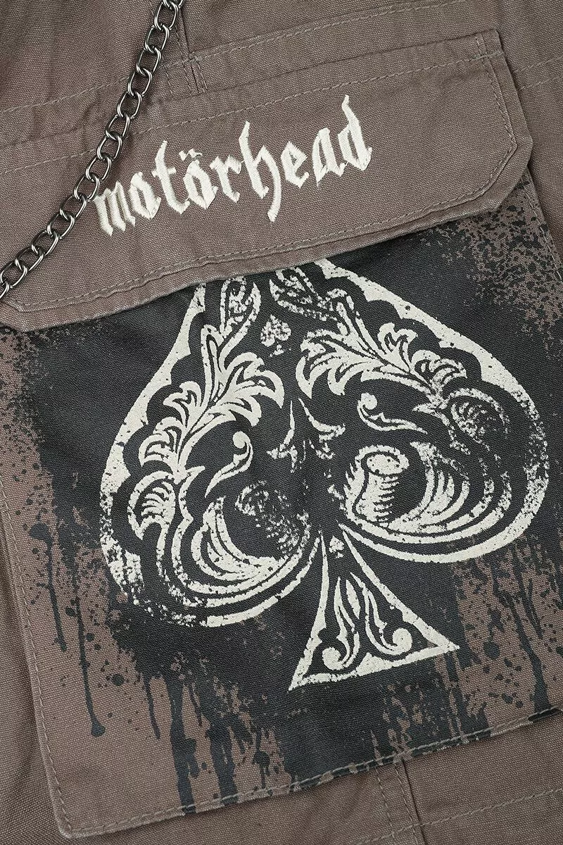 "EMP Signature Collection" Korte Broek Kaki Van Motörhead - Afbeelding 3