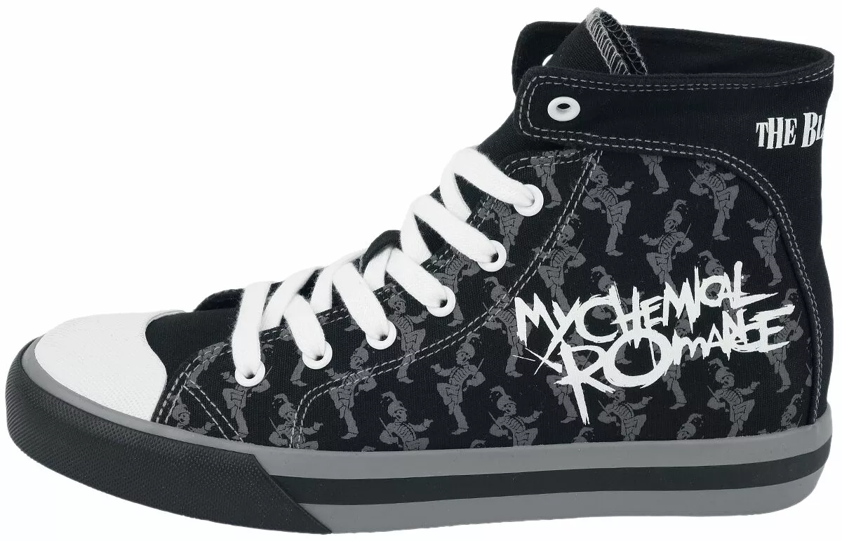 "EMP Signature Collection" Sneakers High Zwart Van My Chemical Romance - Afbeelding 4