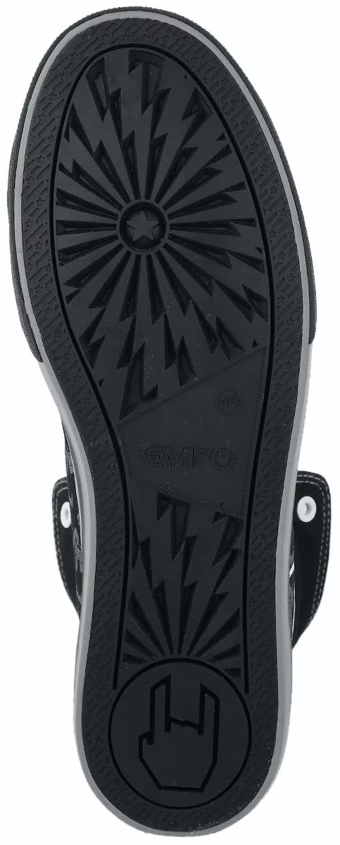 "EMP Signature Collection" Sneakers High Zwart Van My Chemical Romance - Afbeelding 6