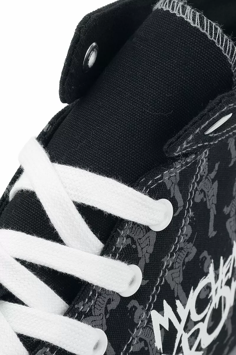"EMP Signature Collection" Sneakers High Zwart Van My Chemical Romance - Afbeelding 7