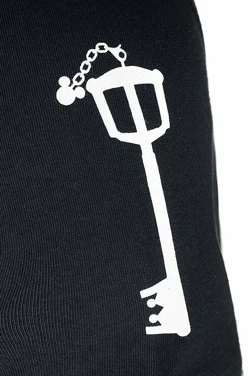 "Keyblade" T-shirt Zwart Van Kingdom Hearts - Afbeelding 3