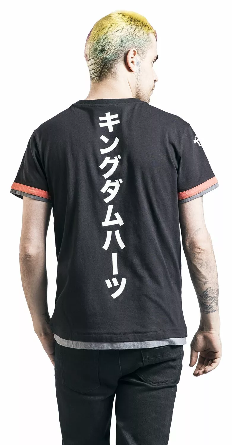 "Keyblade" T-shirt Zwart Van Kingdom Hearts - Afbeelding 5