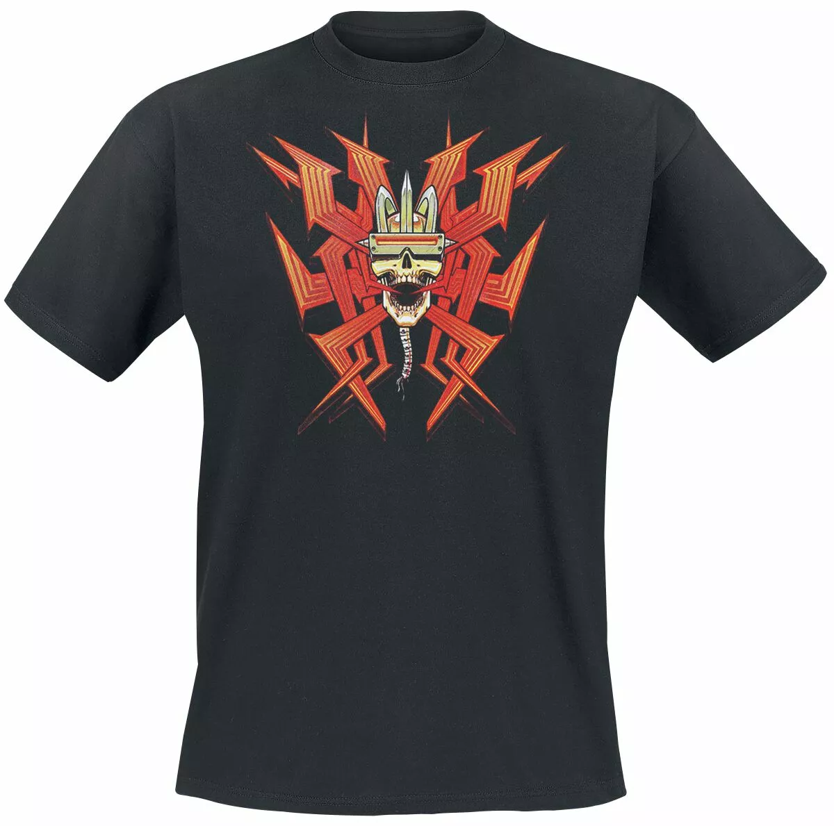 "Eternal - Mask" T-shirt Zwart Van Doom
