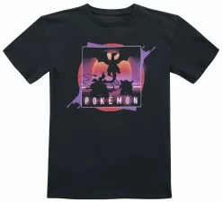 "Kids - Neon" T-shirt Zwart Van Pokémon
