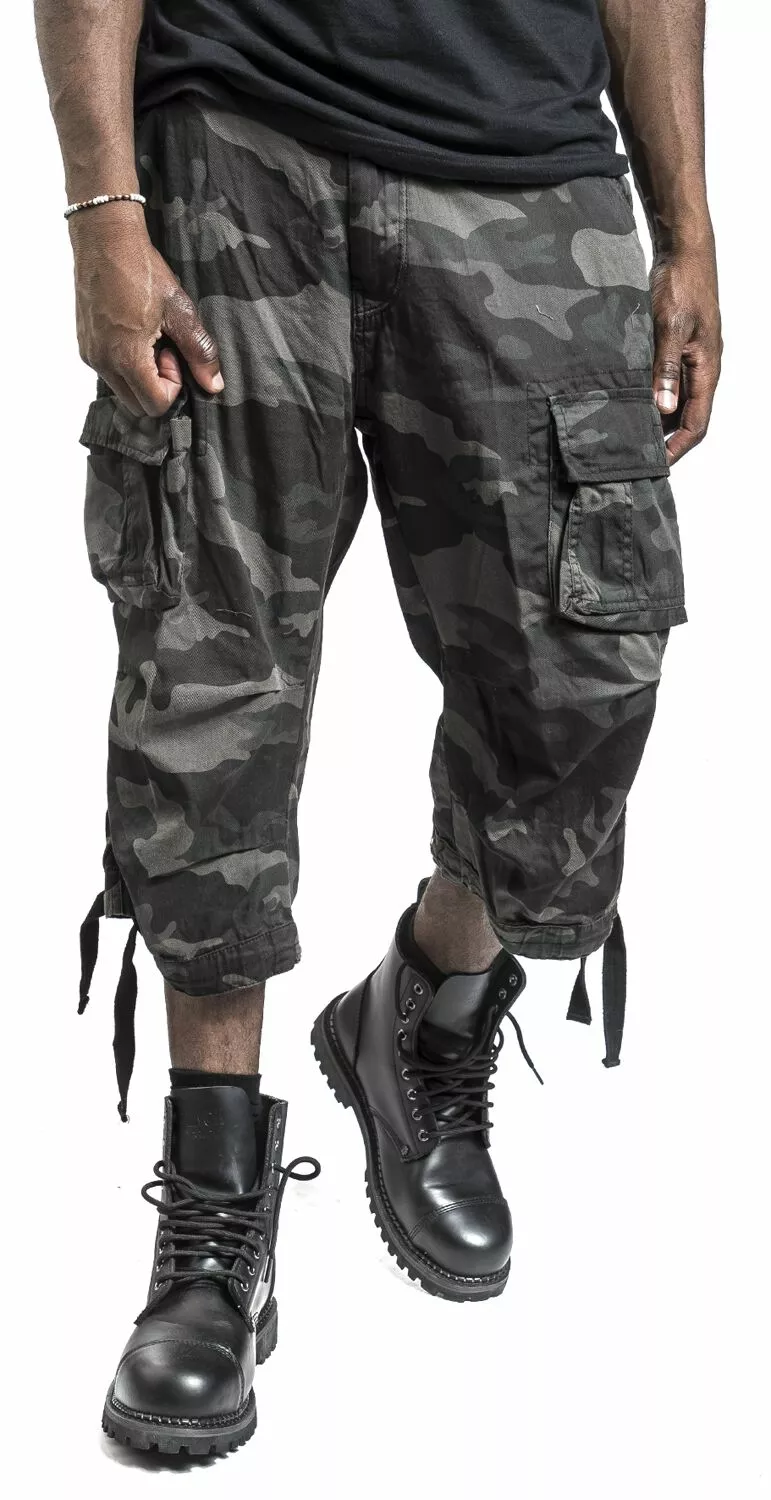 "Urban Legend 3/4 Shorts" Korte Broek Dark Camo Van Brandit - Afbeelding 4