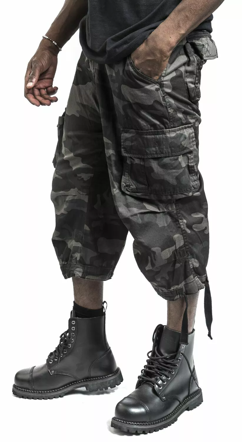 "Urban Legend 3/4 Shorts" Korte Broek Dark Camo Van Brandit - Afbeelding 5