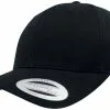"Curved Classic Snapback" Cap Zwart Van Flexfit