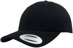 "Curved Classic Snapback" Cap Zwart Van Flexfit