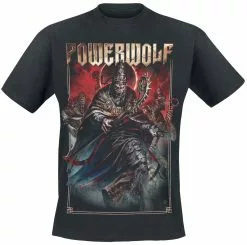 "Blood Of The Saints" T-shirt Zwart Van Powerwolf
