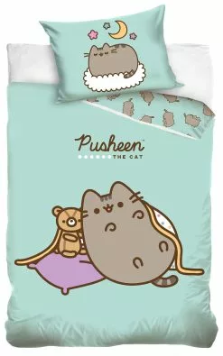 "Lazy" Beddengoed Meerkleurig Van Pusheen