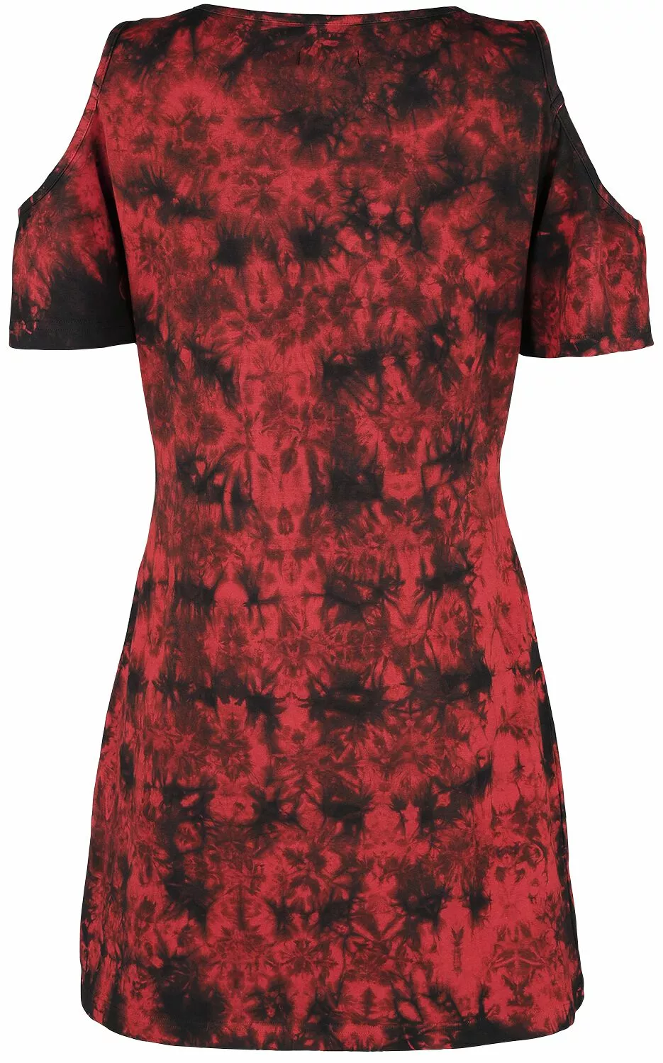 "Tabitha Top" T-shirt Zwart-rood Van Innocent - Afbeelding 2