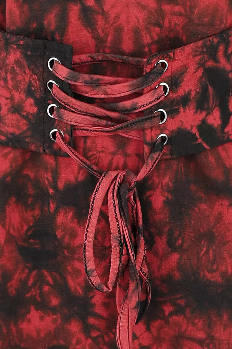 "Tabitha Top" T-shirt Zwart-rood Van Innocent - Afbeelding 3