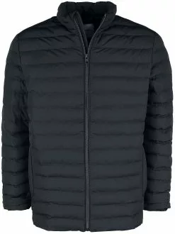 "JJERECYCLE PUFFER COLLAR" Winterjas Zwart Van Jack & Jones