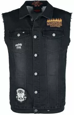 "Hellfire Club" Vest Dark Denim Van Stranger Things