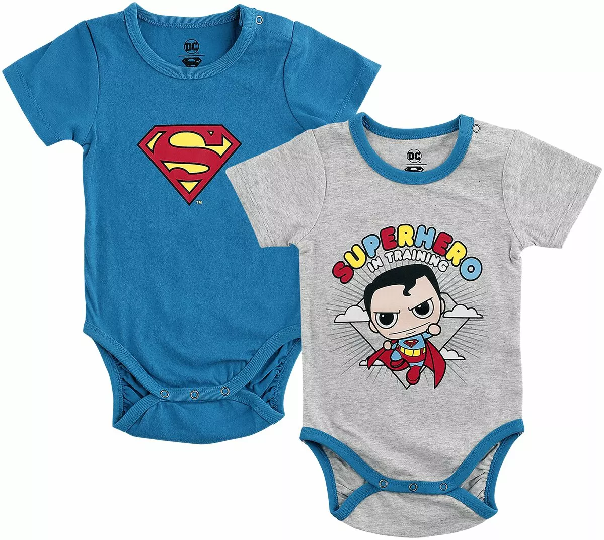 "Superman Logo" Body Grijs-blauw Van Superman