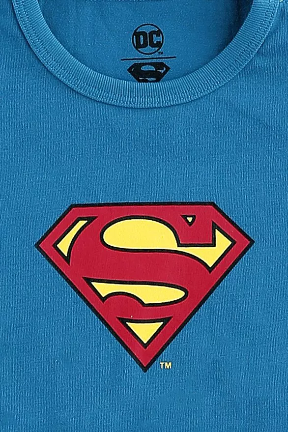 "Superman Logo" Body Grijs-blauw Van Superman - Afbeelding 7