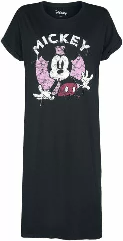 "Minnie Mouse" Lange Jurk Zwart Van Mickey & Minnie Mouse