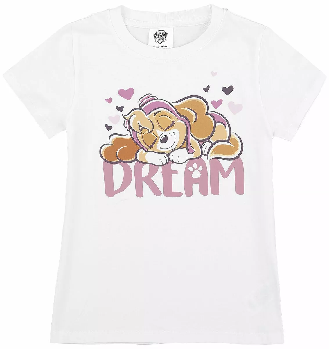 "Kids - Dream" Kinder Pyjama's Wit-felroze Van Paw Patrol - Afbeelding 2