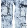 "Army Vintage Trousers" Cargobroeken Blauw Van Black Premium By EMP