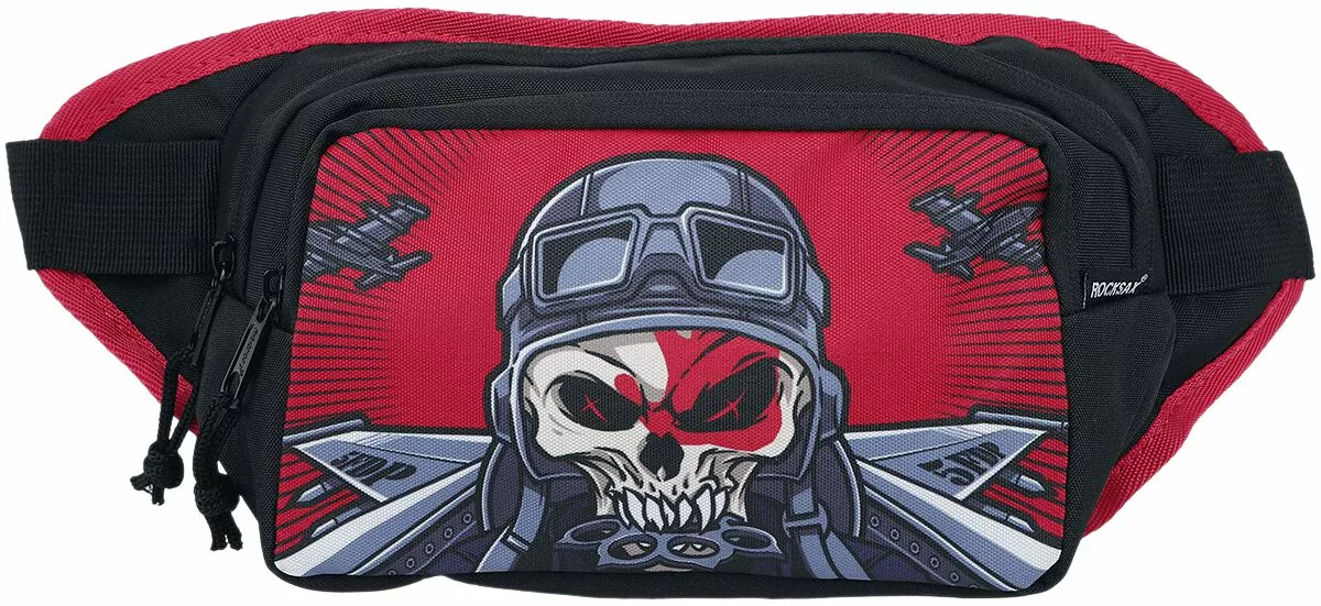 "Rocksax - Skull Pilot" Heuptas Meerkleurig Van Five Finger Death Punch - Afbeelding 2