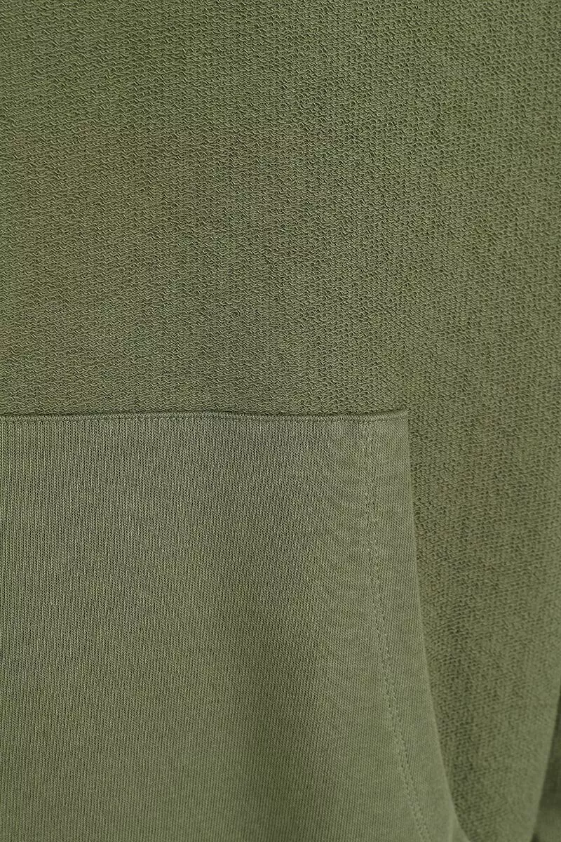 "EMP Special Collection X Urban Classics Unisex Hoodie" Trui Met Capuchon Olijf Van EMP Special Collection - Afbeelding 4