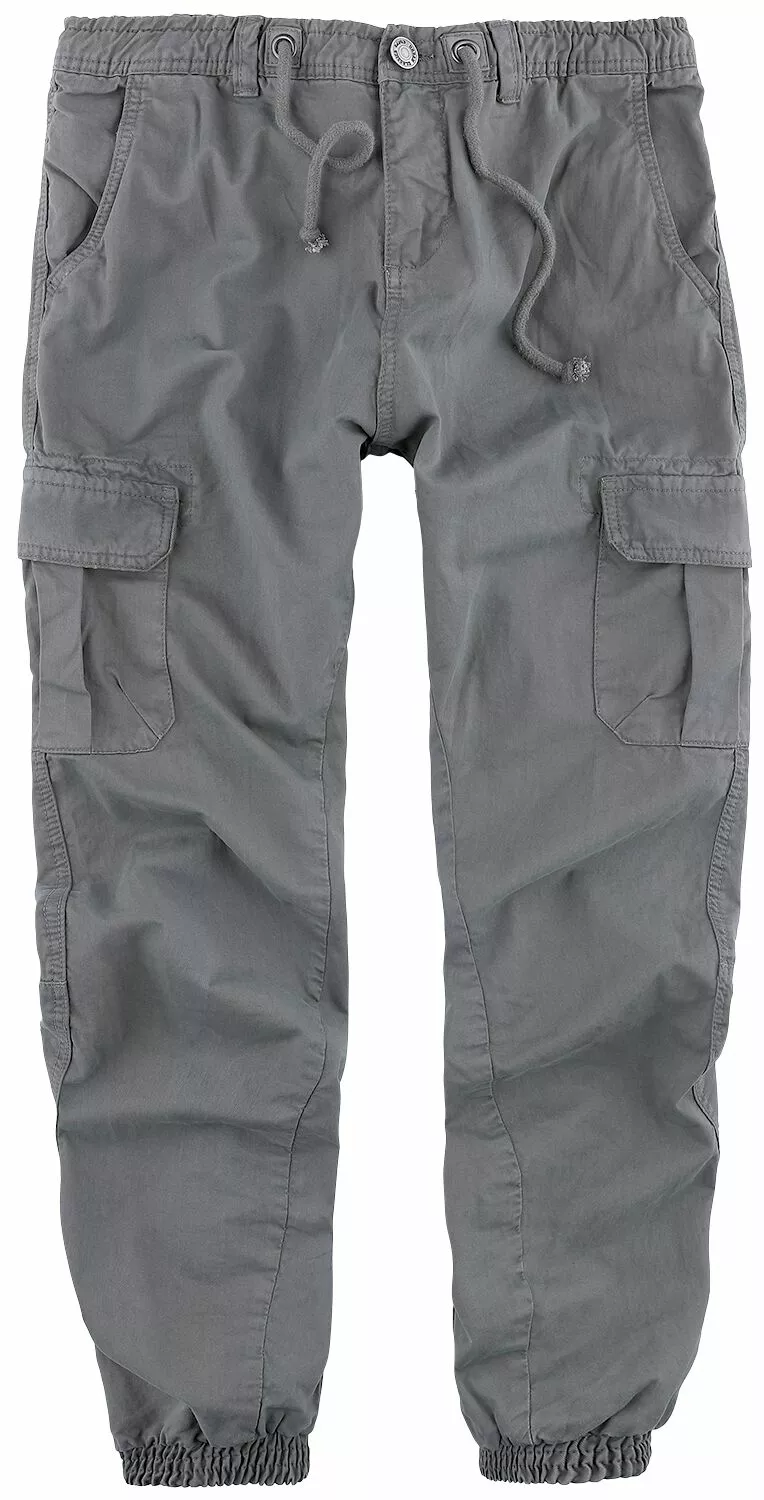 "EMP Special Collection X Urban Classics Unisex Cargobroek" Cargobroeken Grijs Van EMP Special Collection - Afbeelding 2