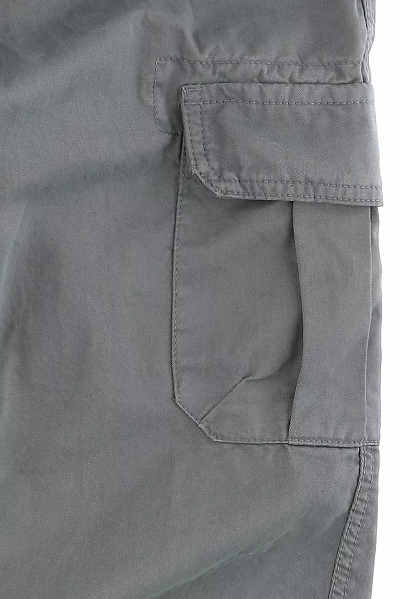 "EMP Special Collection X Urban Classics Unisex Cargobroek" Cargobroeken Grijs Van EMP Special Collection - Afbeelding 4