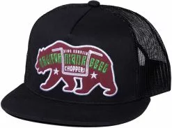 "CALIFORNIAN REBEL" Cap Zwart Van King Kerosin