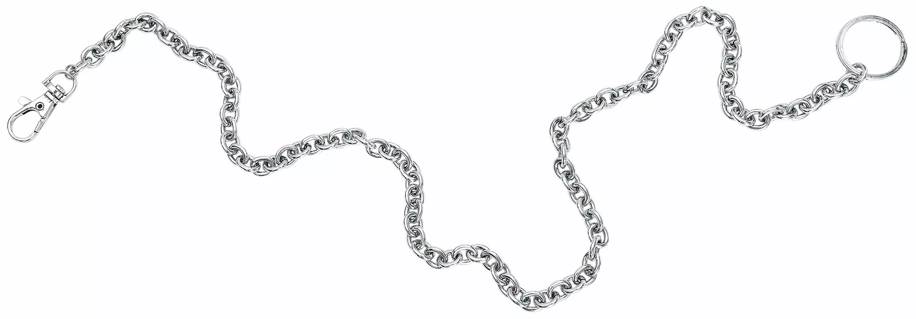 "Basic" Portemonneeketting Zilverkleurig Van Rock Rebel By EMP