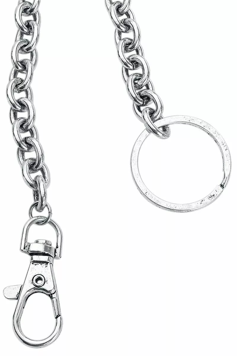 "Basic" Portemonneeketting Zilverkleurig Van Rock Rebel By EMP - Afbeelding 3