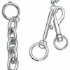 "Carabiner Chain" Oorbel Zilverkleurig Van Black Premium By EMP