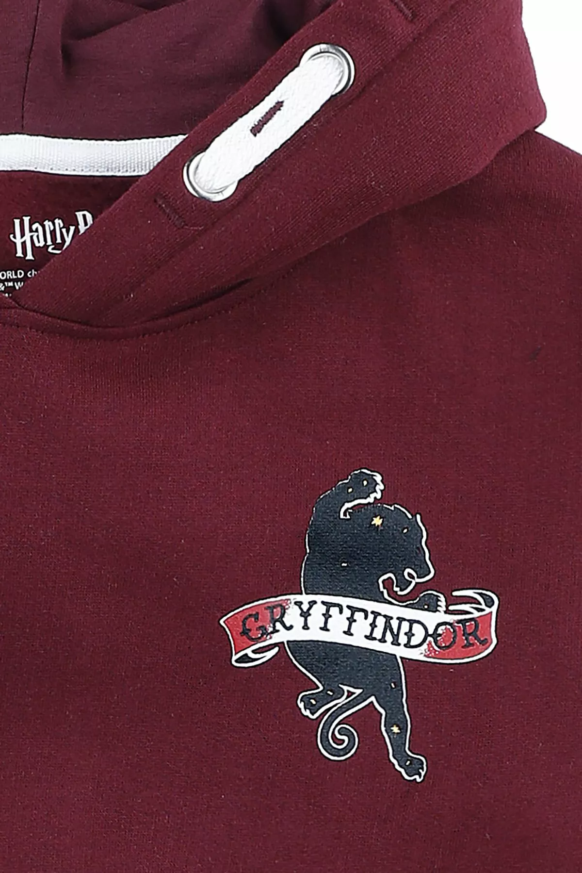 "Kids - Gryffindor" Trui Met Capuchon Rood Van Harry Potter - Afbeelding 2