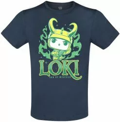 "Marvel - Loki" T-shirt Meerkleurig Van Funko