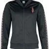 "Amplified Collection - Ladies Taped Tricot Track Top" Trainingsjas Zwart Van Slipknot