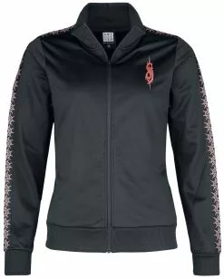 "Amplified Collection - Ladies Taped Tricot Track Top" Trainingsjas Zwart Van Slipknot