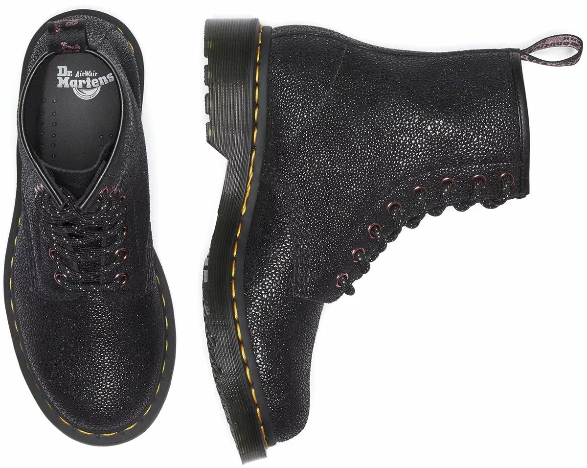 "1460 - Black Bejewelled" Laars Zwart Van Dr. Martens - Afbeelding 3