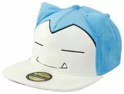 "Snorlax Zacht Pluche Knuffeldier" Cap Blauw-wit Van Pokémon
