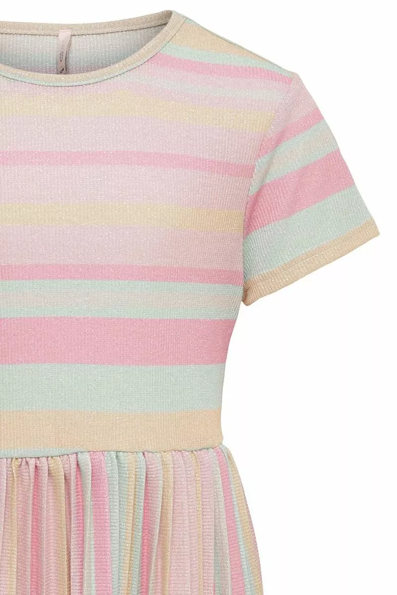 "Sway Gebreide Jurk" Jurk Meerkleurig Van Kids ONLY - Afbeelding 3