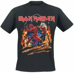 "Run To The Hills Chapel" T-shirt Zwart Van Iron Maiden