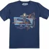 "Kids - The Book Of Boba Fett - Firespray" T-shirt Blauw Van Star Wars
