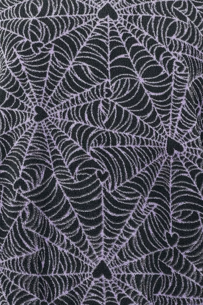 "Spinnenweb Sweater" Sweatshirts Zwart Van Full Volume By EMP - Afbeelding 3