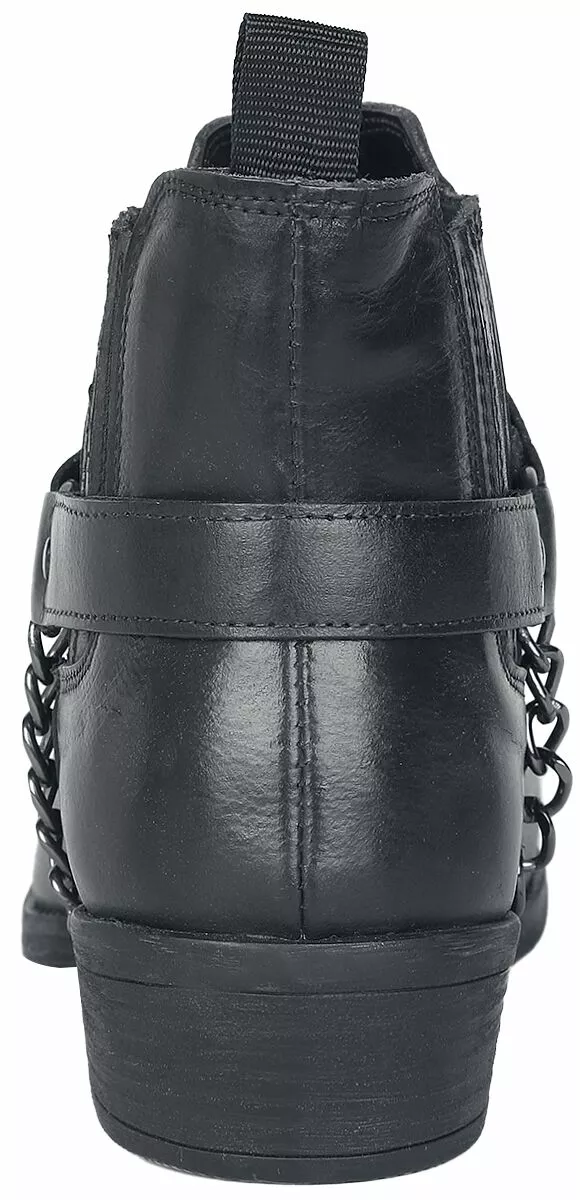 "Biker Boots" Bikerlaars Zwart Van Rock Rebel By EMP - Afbeelding 2