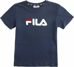 "Solberg Classic Logo Tee" T-shirt Donkerblauw Van Fila