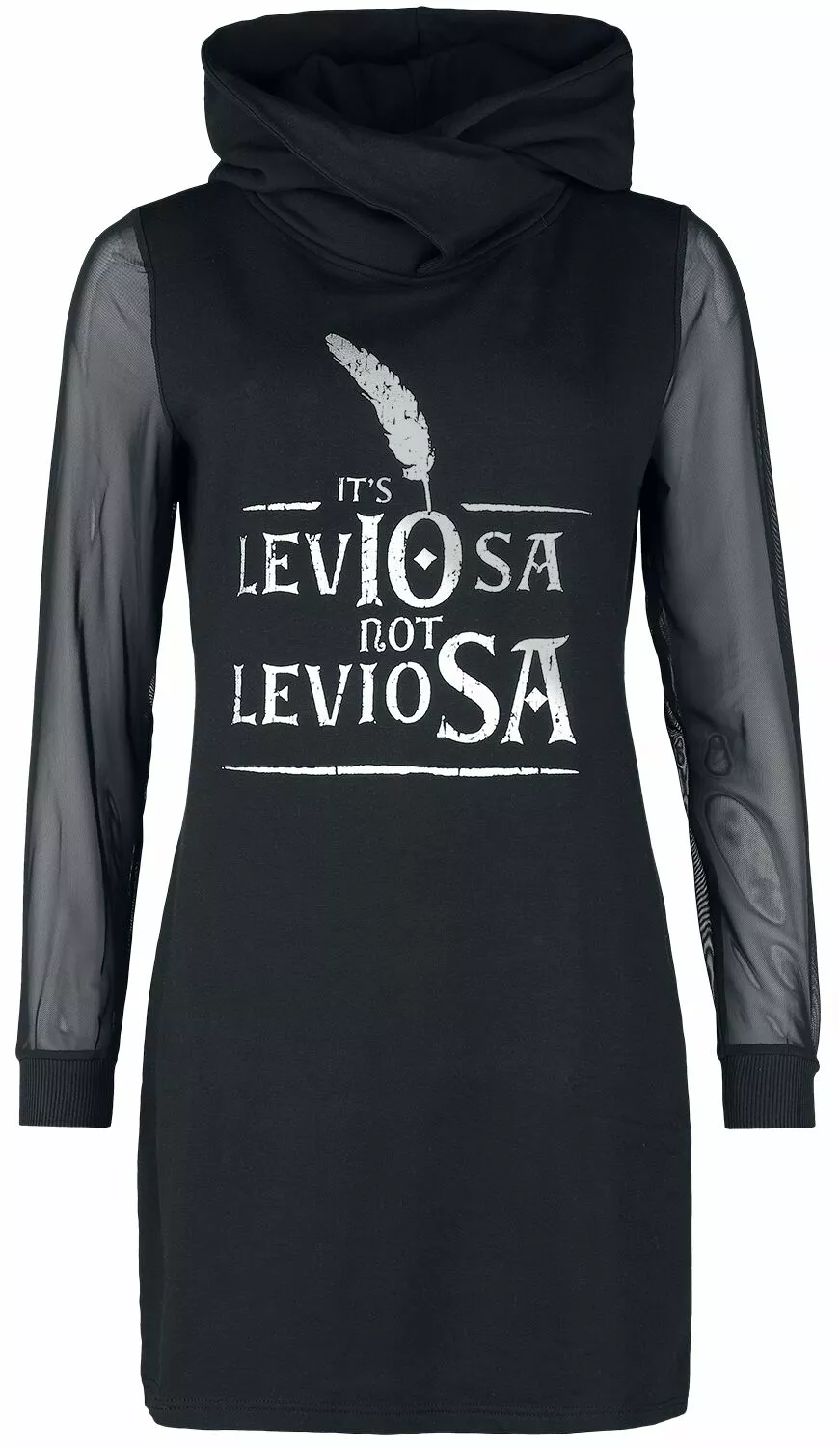 "Leviosa" Medium-lengte Jurk Zwart Van Harry Potter